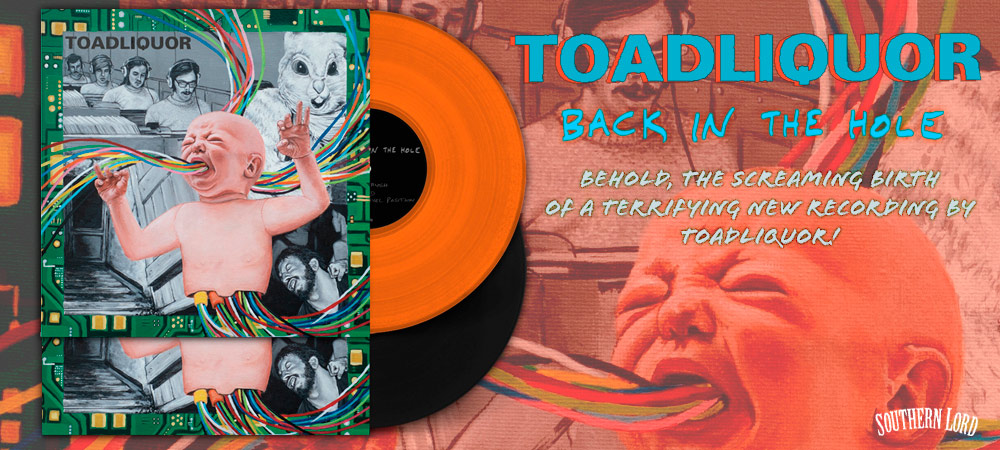 TOADLIQUOR - Back In The Hole vinyl available